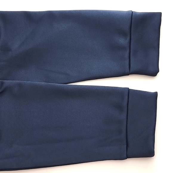 Original Penguin Mixed Media 70's Jacket Insulate Quilted Water Resist Navy Sz M - Picture 3 of 12